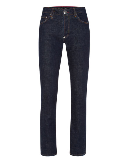 Super Straight Cut Jeans Plein Hotel