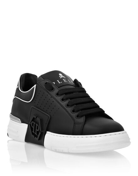 Nappa Leather Sneakers Low Top Hexagon