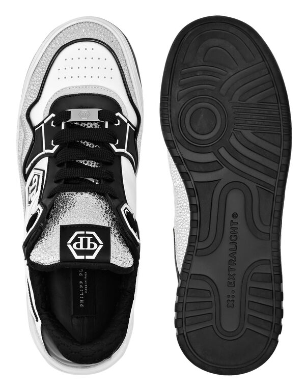 Leather Low-Top Sneakers Moon Walker