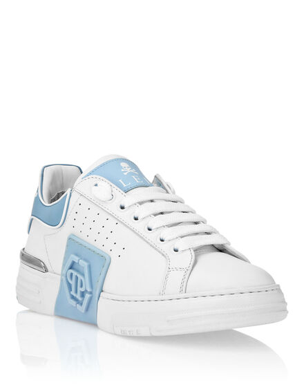 Nappa Leather Sneakers Low Top Hexagon