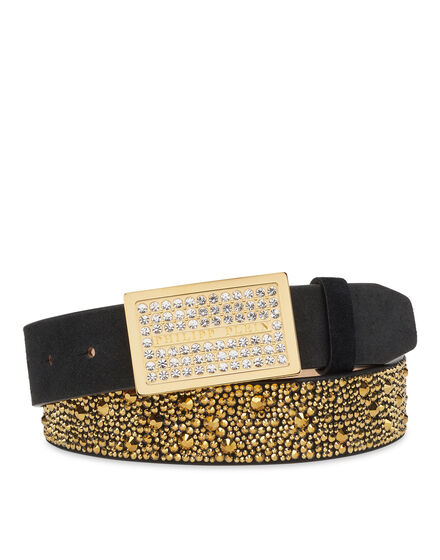 Leopard Leather Belt