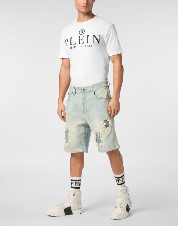 Denim Shorts Formentera Distressed