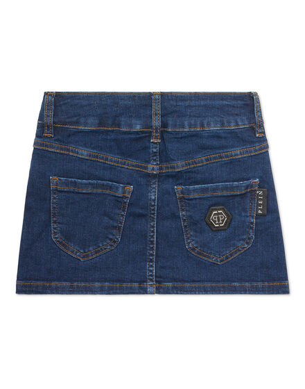 Denim Mini Skirt