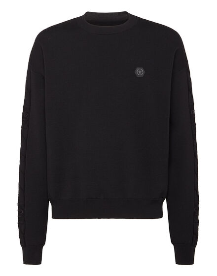 Pullover Round Neck Long-Sleeve