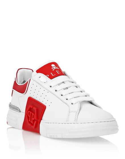 Nappa Leather Sneakers Low Top Hexagon