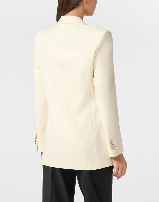 Racing Blazer Boyfriend Fit