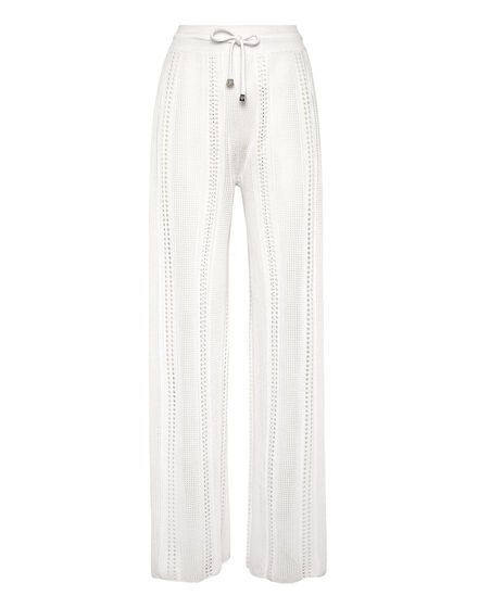 Knit Flare Trousers