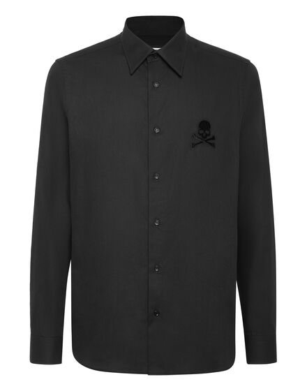 Regular Fit Shirt Herringbone