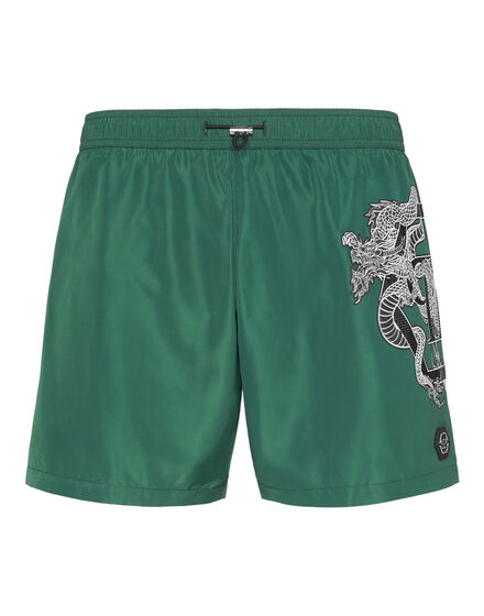 Beachwear Short Trousers Dragon