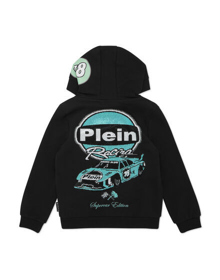 Hoodie Sweatshirt LS Strass Cars Racing