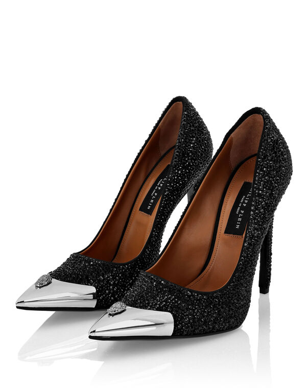Satin Hi-Heels Mix Strass