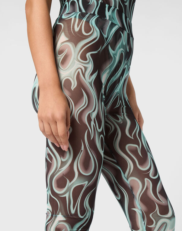 Tulle Leggings Flame