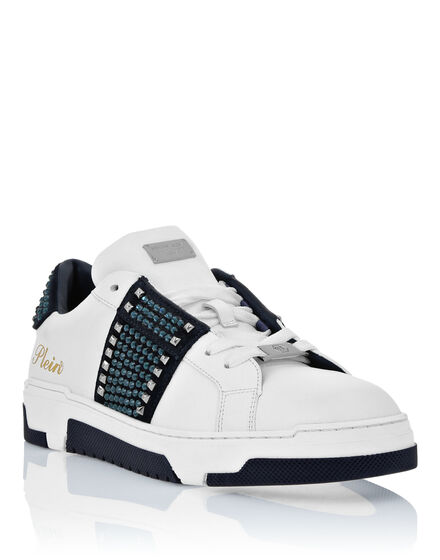 Low Top Sneakers Strass Studs